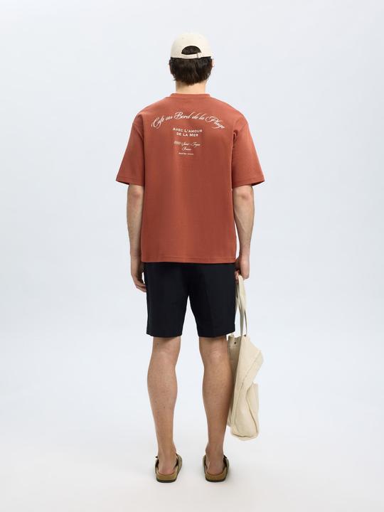 Image du produit Selected Homme Loose Fit Print T-Shirt (XL)