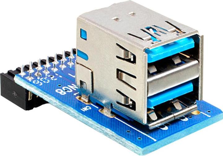 Produktbild Delock 41865 USB 3.0 Pinheader Buchse (0.15 m, USB 3.0, USB 3.2 Gen 1)