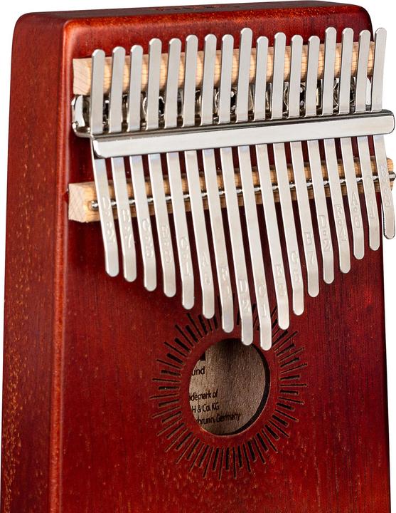 Actual product image Sela SE247 Kalimba Mahogany 17 Red (Percussion)