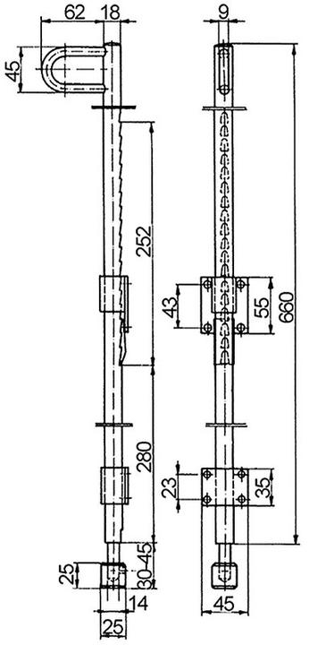 Productafbeelding Schänis Deurhouder type 9205 (1 Pcs.)