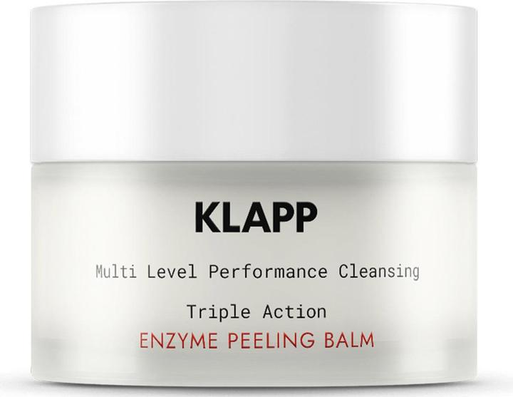 Actual product image Klapp Multi Level Performance Cleansing Triple Action ENZYME PEELING BALM (Cleansing scrub, 50 ml)