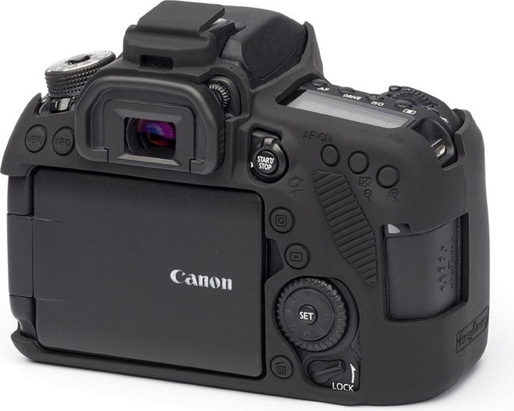 Actual product image easyCover Silicone protective cover for Canon 80D (Cover, 80D)