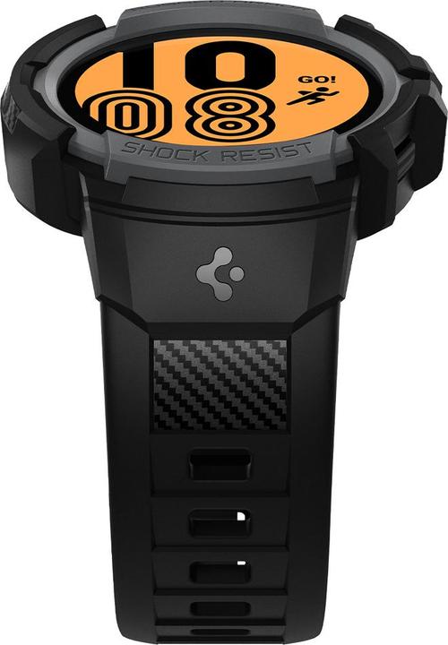 Produktbild Spigen Smartwatch Samsung Galaxy Watch 4/5 Sportarmband, Schwarz, 44 mm