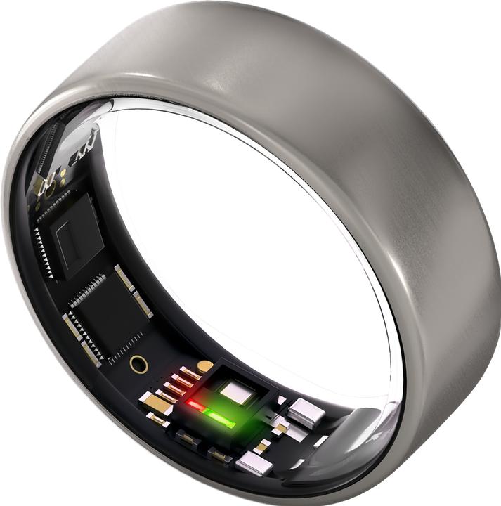 Produktbild Ultrahuman Ring AIR Raw Titanium - Size 14 (14, Raw Titanium)