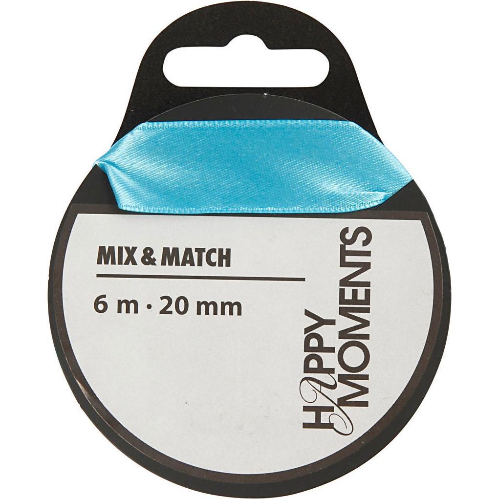 Creativ Company Satinband Hellblau, 15m