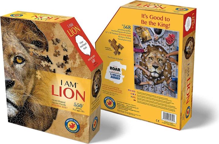 Productafbeelding Madd Capp Vorm leeuw (550 onderdelen)