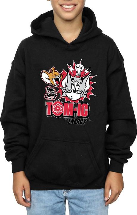 Image du produit Tom & Jerry - Sweat à capuche TOMIC ENERGY - Garçon (140, 146)