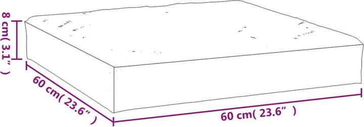 Produktbild vidaXL 10-tlg. Garten-Lounge-Set mit Kissen (60 x 60 cm)