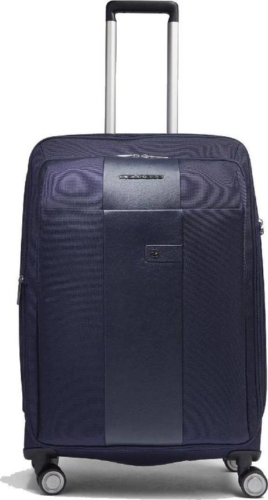 Actual product image Piquadro Erweiterbarer Kofferaus recyceltem Material (92 l)