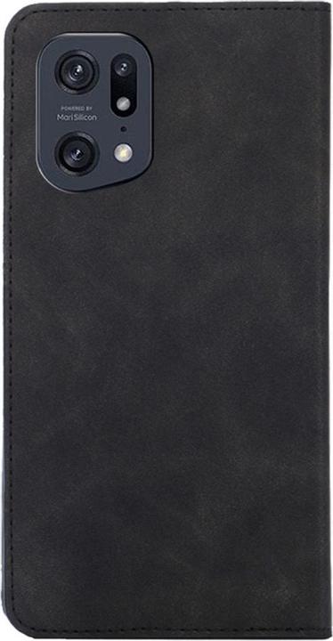 Produktbild Cover-Discount OPPO Find X5 Pro - Stand Flip Case Hülle schwarz (Oppo Find X5 Pro)