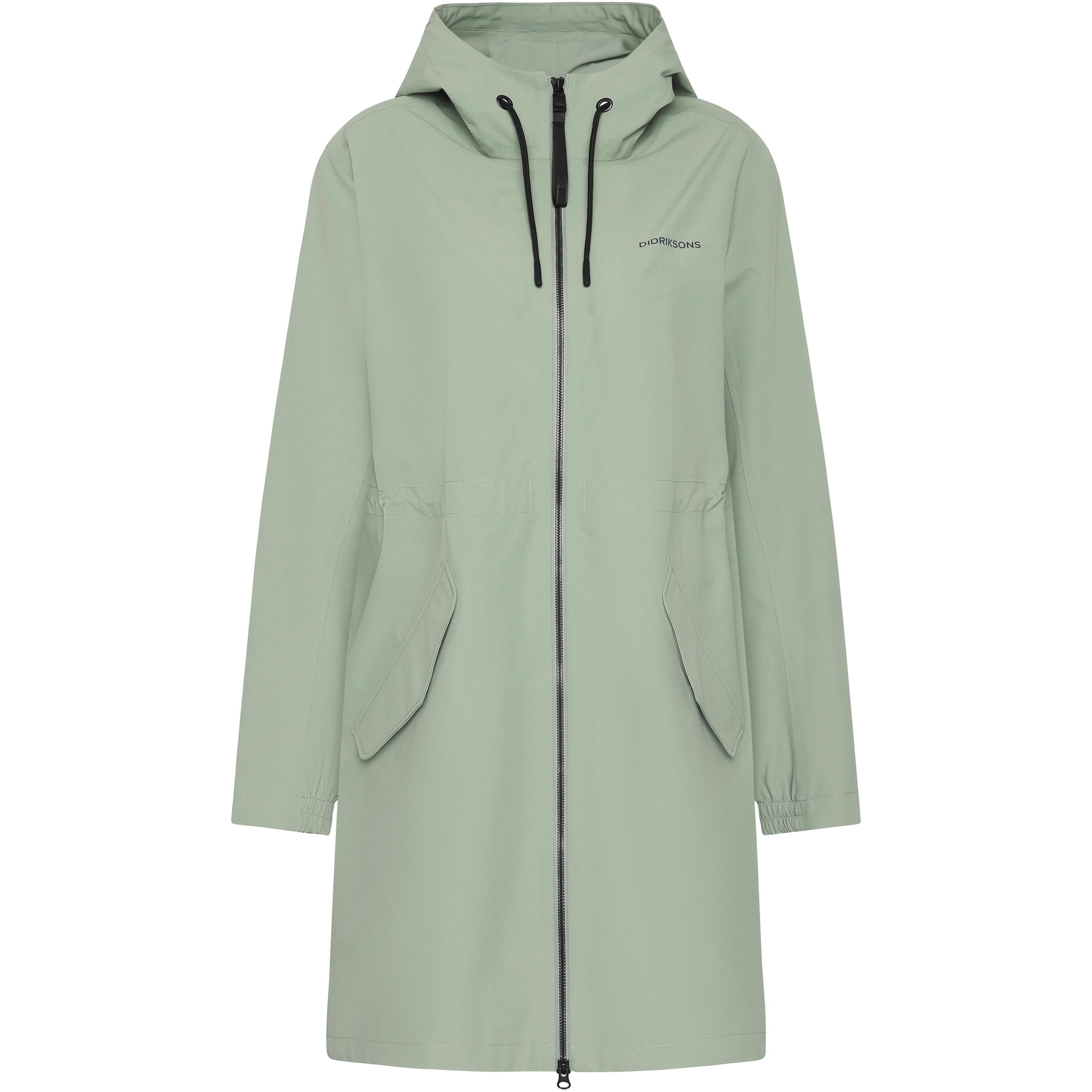 Didriksons, Damen, Jacke, Women's Marta Parka 3 (36), Grau, 36