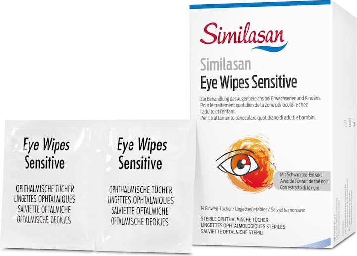 Valori nutrizionali e ingredienti Similasan Salviette per gli occhi Sensitive (Lembi, 125 ml, Giorno + Notte)