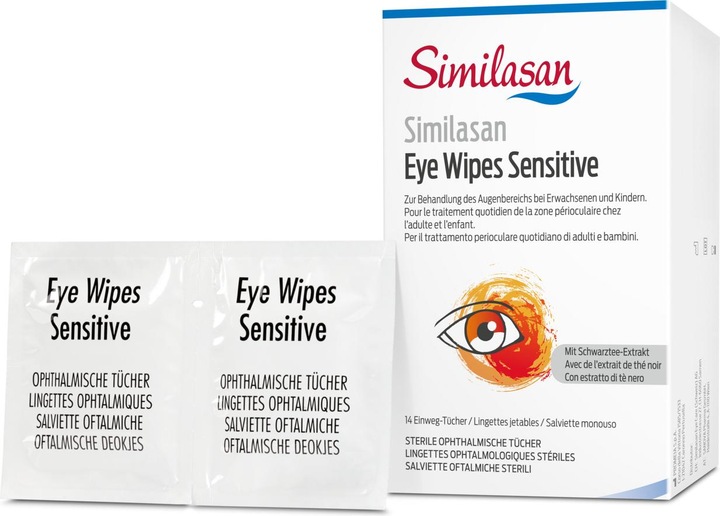 Valori nutrizionali e ingredienti Similasan Salviette per gli occhi Sensitive (Lembi, 125 ml, Giorno + Notte)