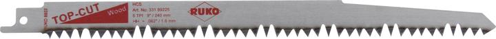 Ruko 5x reciprocating saw blade 8922 HCS set ground