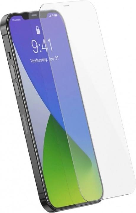 Actual product image Baseus 0.15mm Full Coverage Tempered Glass Film For iP 6.7inch 2020 (Secondary Hardening)(2pcs Pa... (2 pcs., Apple iPhone 12 Pro Max)