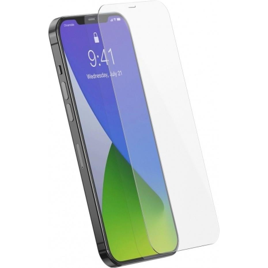 Thumbnail - Baseus 0.15mm Full Coverage Tempered Glass Film For iP 6.7inch 2020 (Secondary Hardening)(2pcs Pa... (2 Stück, Apple iPh...