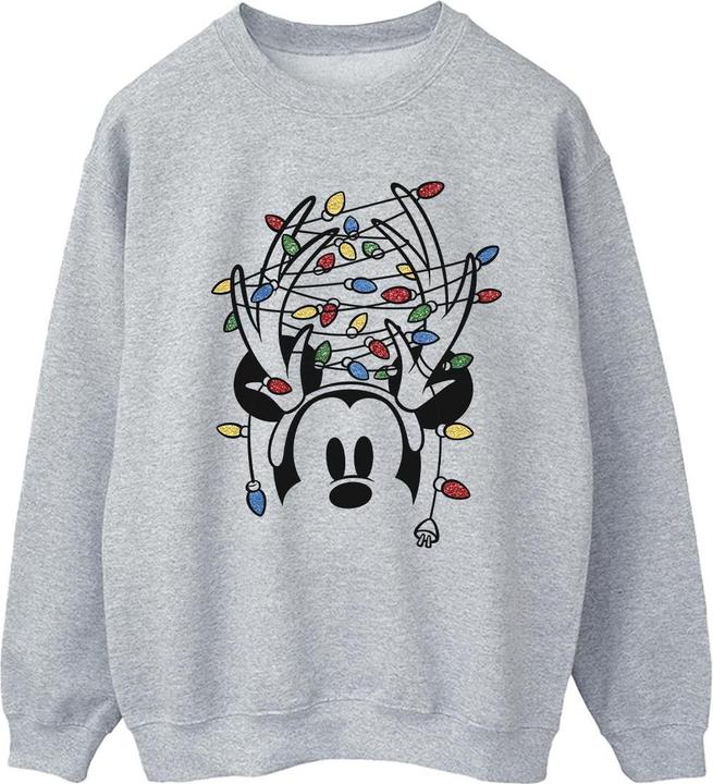 Image du produit Disney - Sweat MICKEY MOUSE CHRISTMAS HEAD LIGHTS - Femme (M)