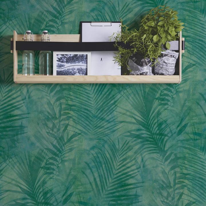 Produktbild A.S. Création Tropical Concret mit Palmenblättern (53 x 1005 cm)