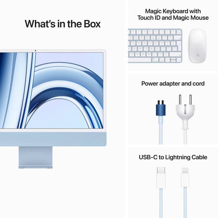 Image du produit Apple iMac 2023 (M3, 8 Go, 512 Go)