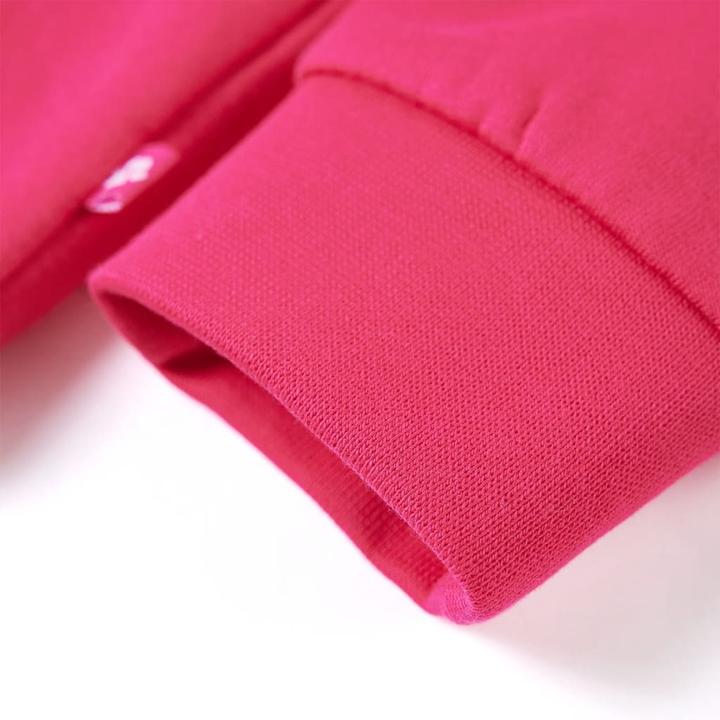 Immagine prodotto VidaXL Felpa da bambino rosa brillante 104,Materiale: 95 % cotone. 5 (104)