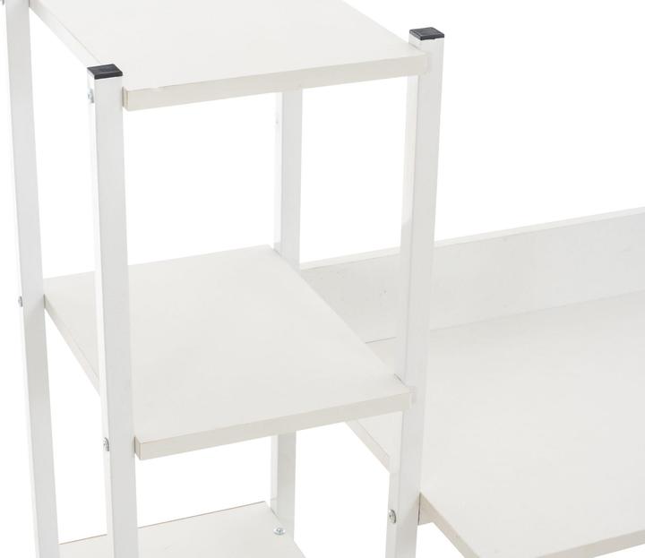 Actual product image CLP Widnes desk, white/white (124 x 40 x 111 cm)