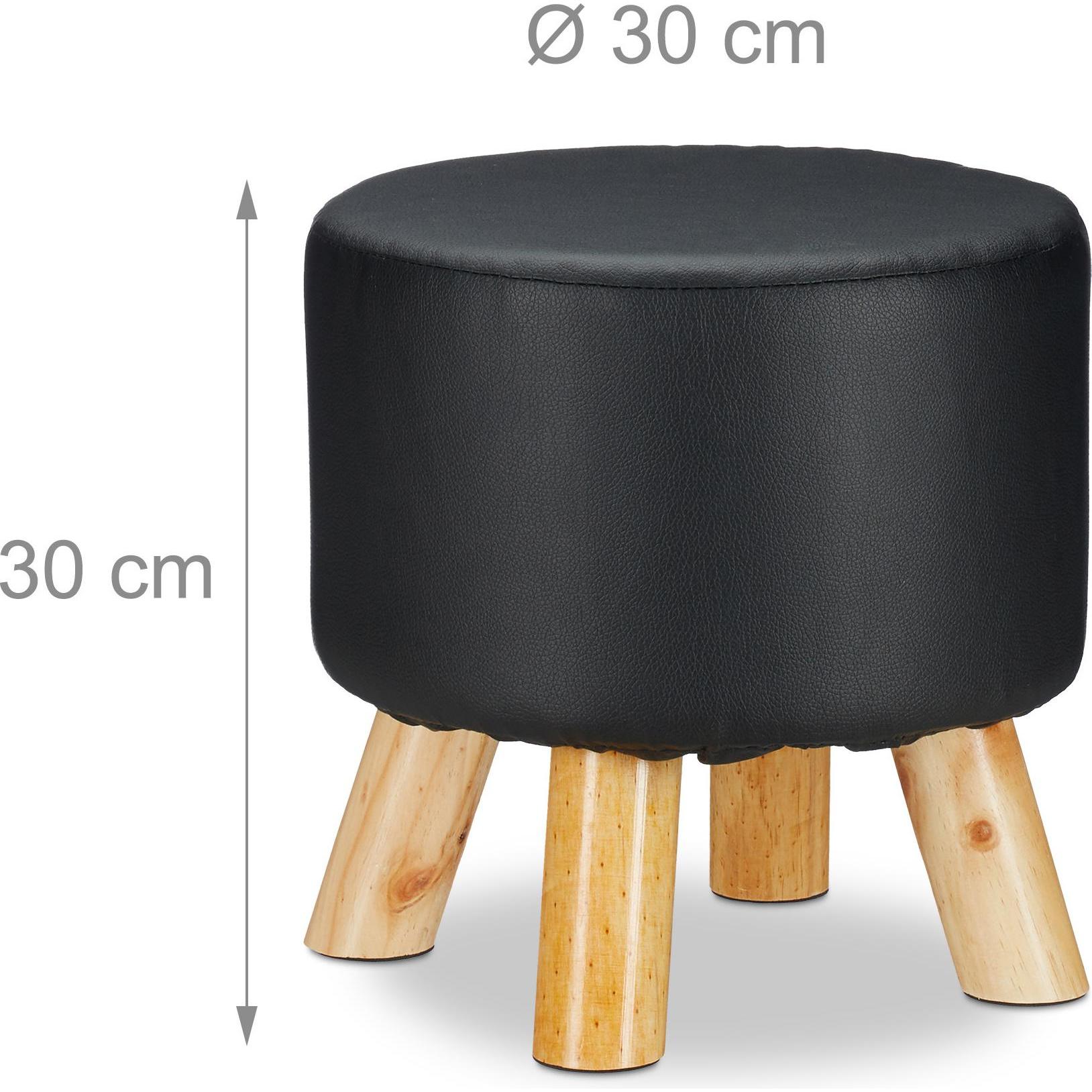 Thumbnail - Relaxdays, Hocker + Pouf, Hocker