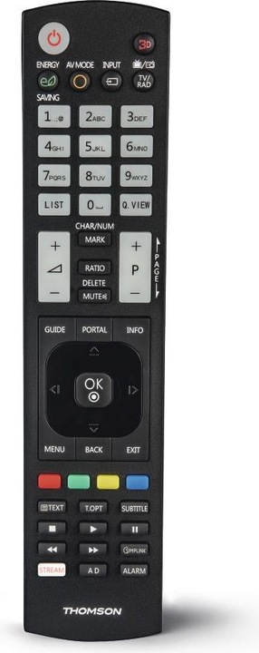Thomson ROC1128LG Ersatzfernbedienung für LG TVs (Universal Fernbedienung, Infrarot)