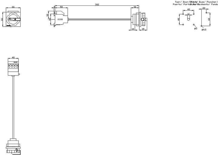 Produktbild Siemens Hauptschalter 16A 3p IP65 Einb Wart/Rep 3LD2013-0TK53