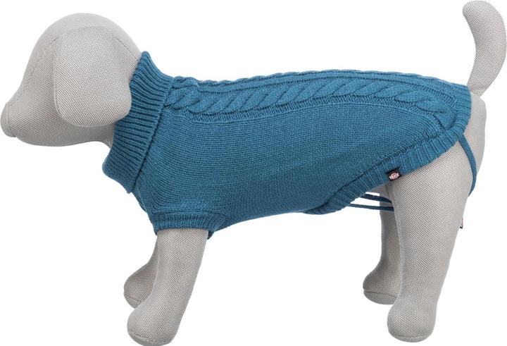 Produktbild Trixie Pullover Kenton L, 60 cm, Blau (L, Hundepullover)