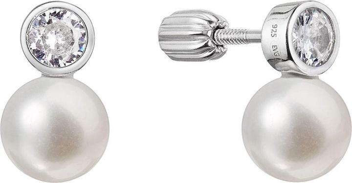 Produktbild Evolution Group Elegant stud earrings with real pearls 21090.1B
