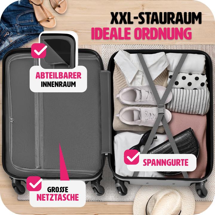 Immagine prodotto tectake Set di valigie rigide (106 l)