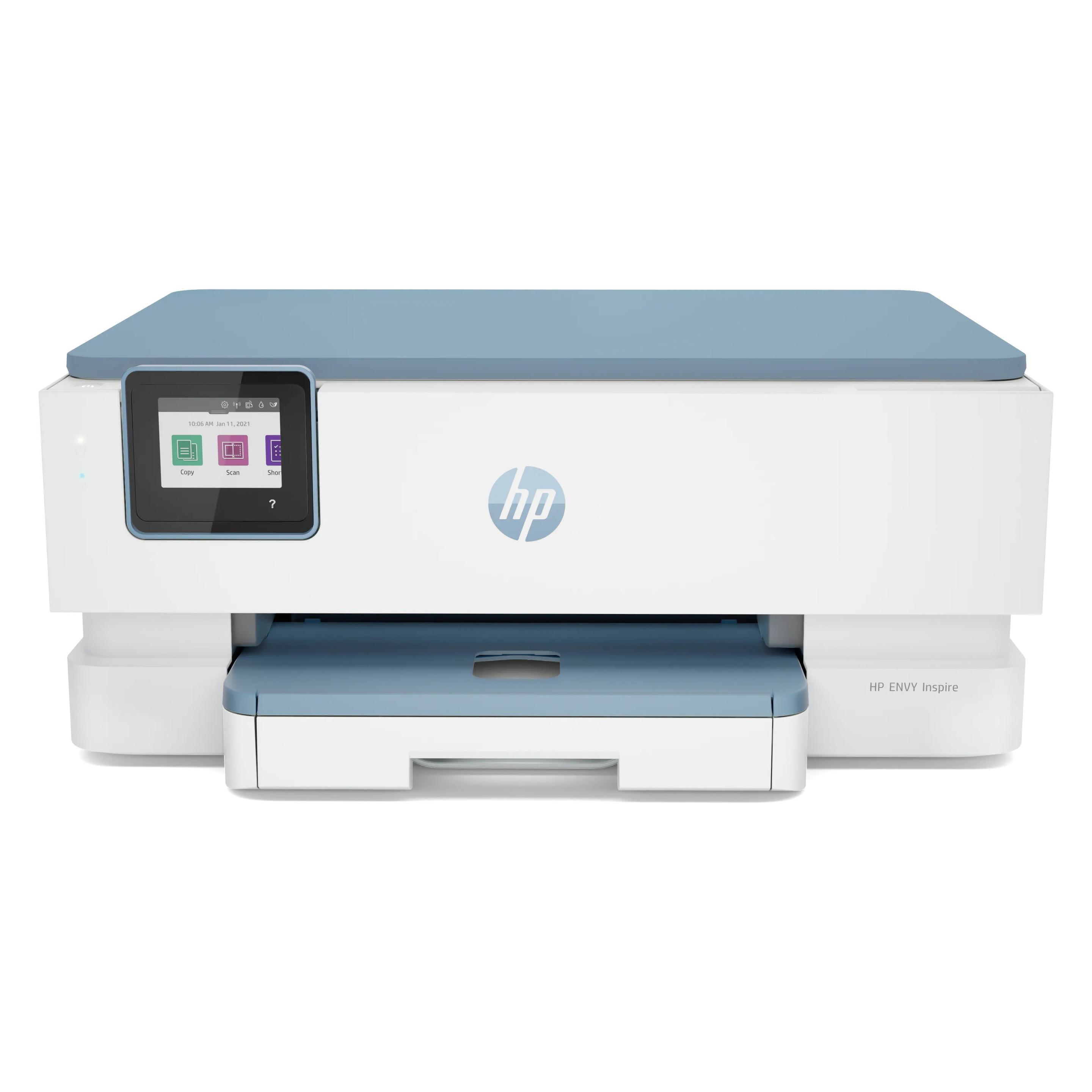 HP Envy Inspire 7221e (Tintenpatrone, Farbe), Drucker, Weiss