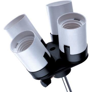 Linkstar Lampenhalterung LH-4HU für 4 Lampen + Reflexschirmhalterung, Dauerlicht