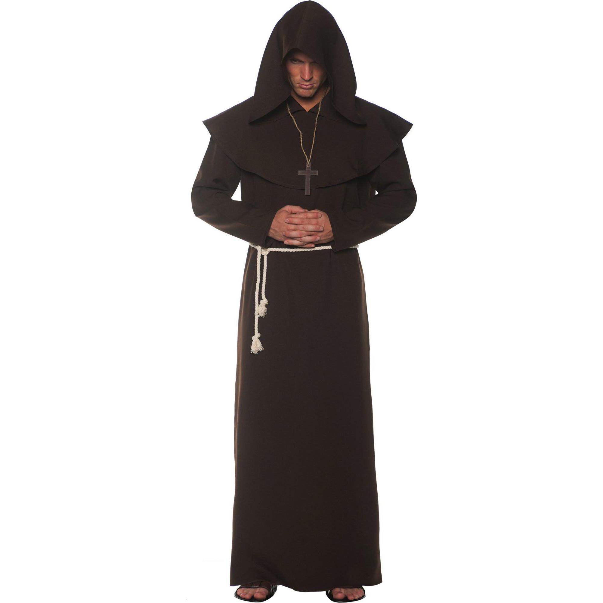 Underwraps Ordensbruder Kostüm braun (XXL)
