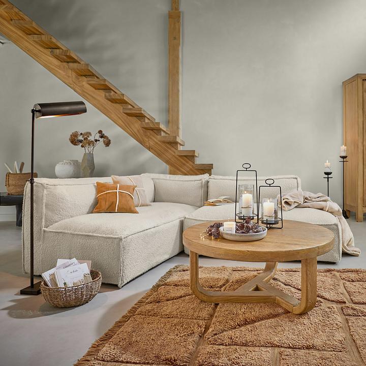 Produktbild Loberon Sofa Irula creme (Ecksofa)