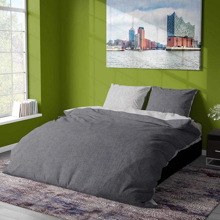 Produktbild Traumschlaf Melangebiber (Kopfkissenbezug, 80x80 cm)