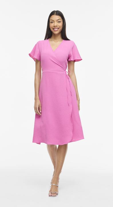 Produktbild Vila VILOVIE Kurzärmeliges Kleid mit V-Ausschnitt (34)