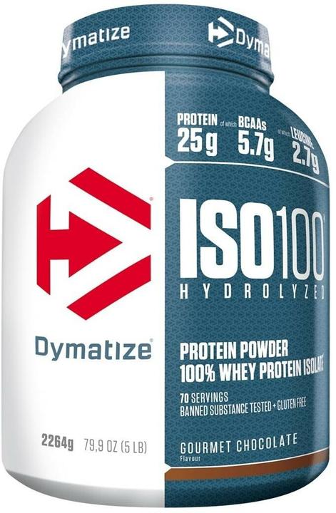Dymatize Iso 100 (Cioccolato Gourmet, 1 x, 2264 g)