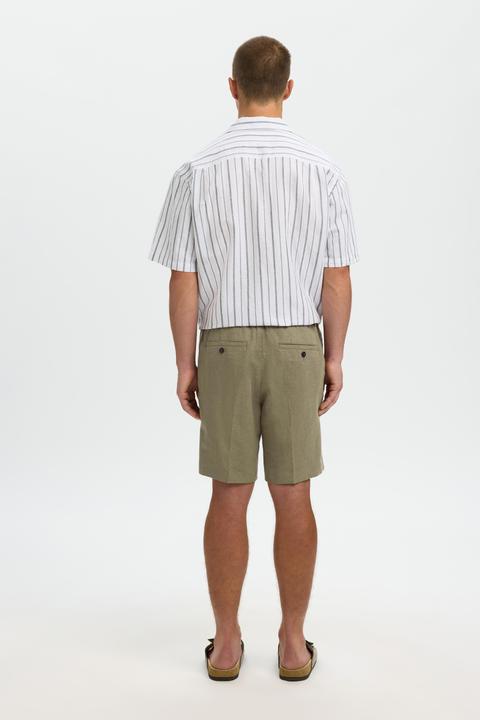 Image du produit Selected Regular Fit Shorts aus Leinengemisch (M)