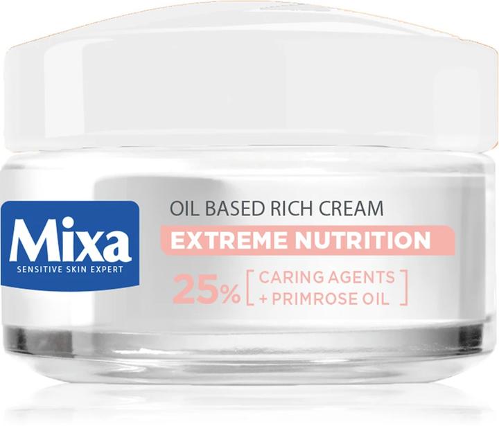 Image du produit Mixa Crème riche à base d'huile Extreme Nutrition (50 ml, Crème de jour)