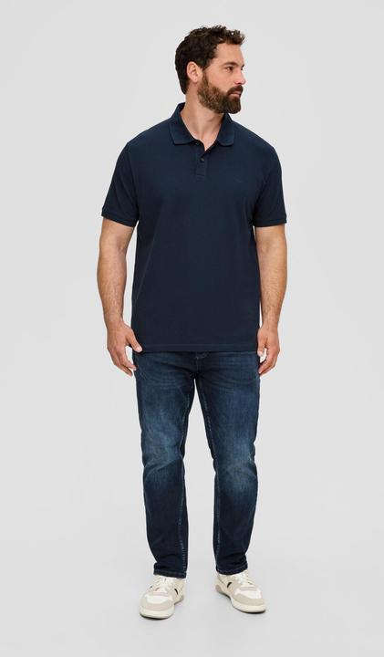 Produktbild S.Oliver Polo-Shirt Poloshirt aus Baumwollpiqué (4XL)