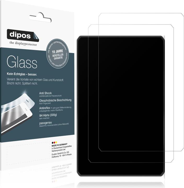 Actual product image Dipos Anti-Shock Screen Protector Matte