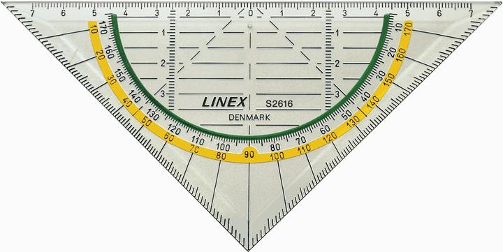 Immagine prodotto Linex Triangolo geometrico 160 mm Super Series con funzione antiscivolo (16 cm)