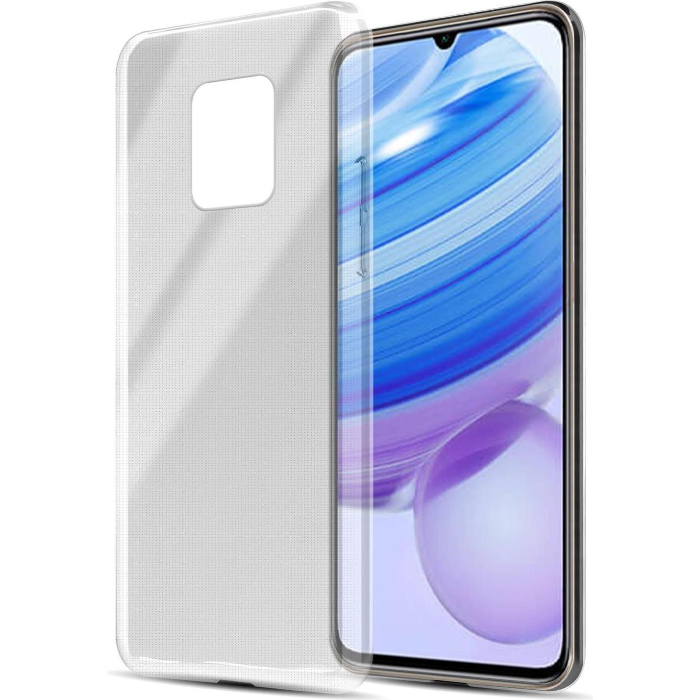 Cadorabo TPU Ultra Slim AIR Cover (Xiaomi Redmi 10X 5G), Smartphone Hülle, Transparent