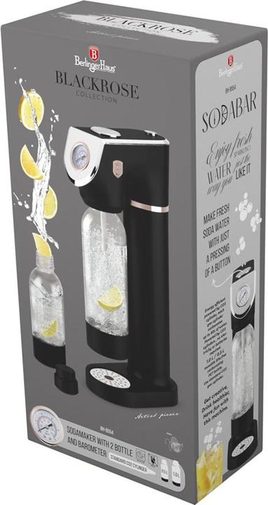 Actual product image BerlingerHaus Sparkling water maker Black Rose Collection