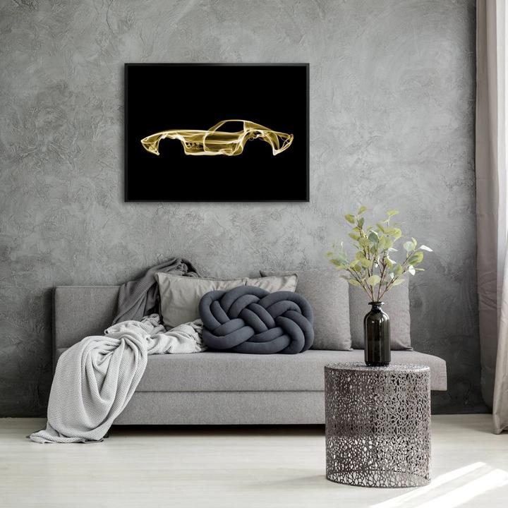 Produktbild Trenddeko Yellow car (40 x 30 cm)