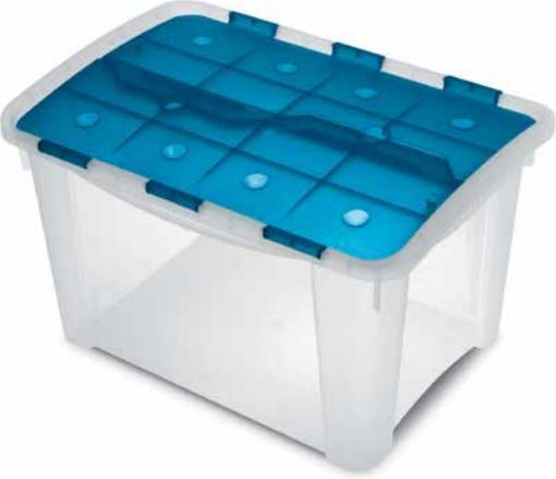 Immagine prodotto Terry Store-Age Home Box 25 Armadietto portaoggetti Rettangolare Trasparente (25 l)