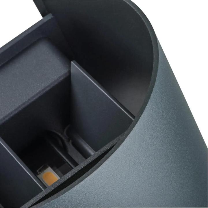 Produktbild Kanlux LED REKA 28991 Fassadenleuchte 7W Neutralweiss 4000K grau (380 lm)