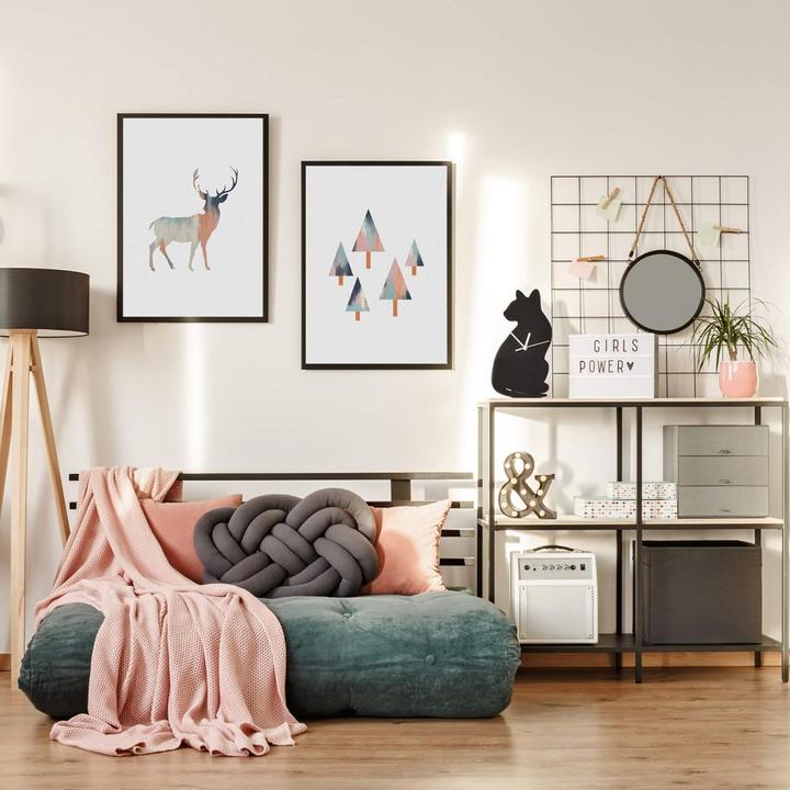 Image du produit Trenddeko Orara Studio - Cerf Pastel (80 x 100 cm)