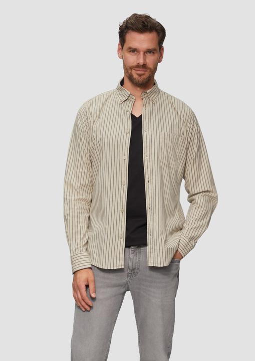 Actual product image S.Oliver Hemd Slim Fit: Hemd aus Baumwollstretch (XL)